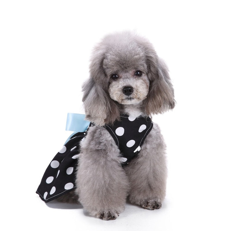 Fashion Bowtie Cute Dog Dress