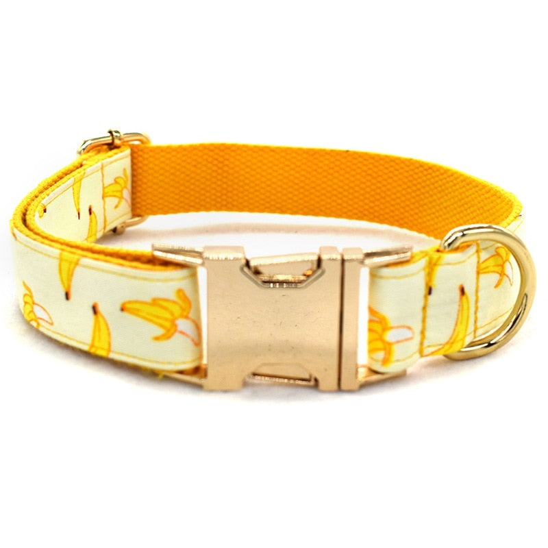 The Banana Pet Collar And Leash