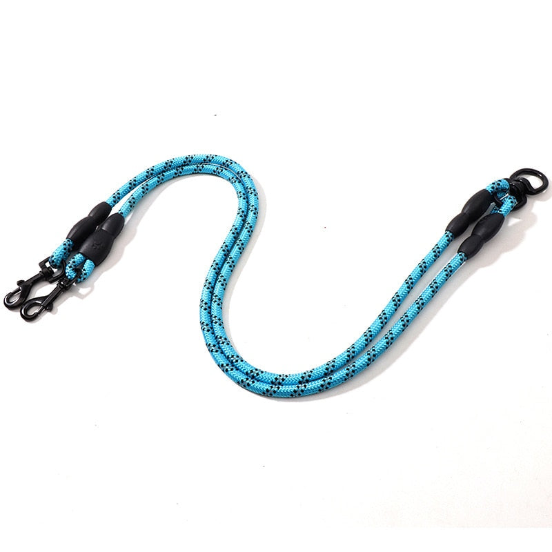 Durable Double Dog Coupler Leash