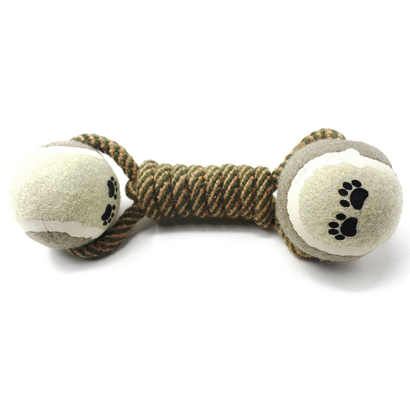 Durable Ball Dog Rope Toys