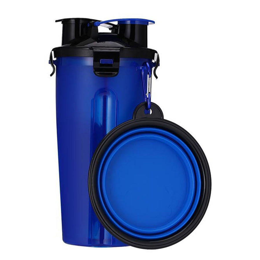 2 In 1 Portable Dog Water Bottle