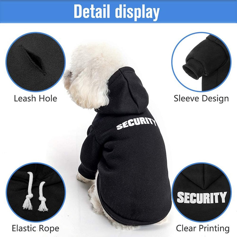 Soft Cotton Warm Dog Hoodies