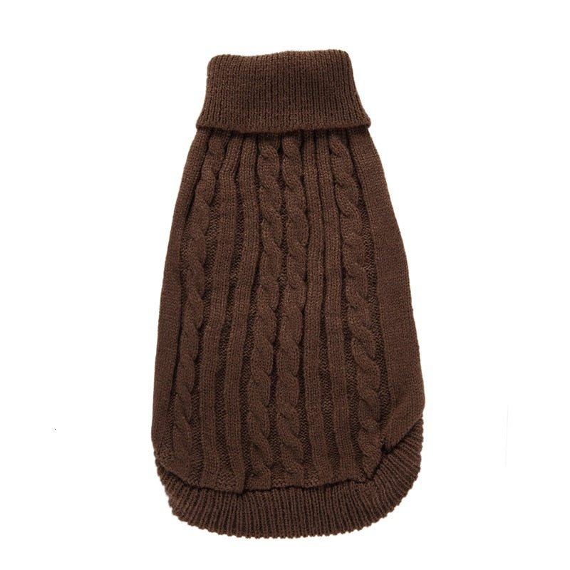 Warm Soft Knitted Dog Sweater