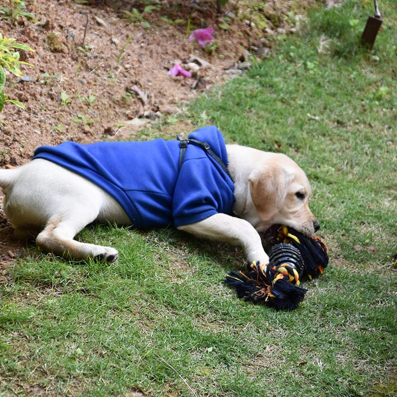 Natural Hard Rubber Dog Rope Toy