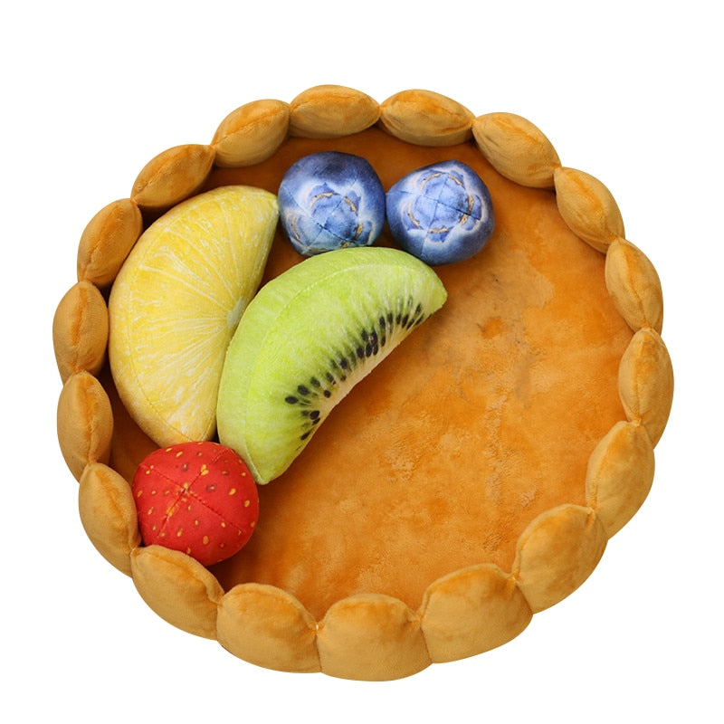 Cute Fruit Tart Pet Bed