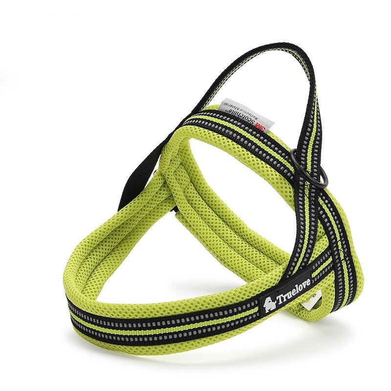 Reflective Mesh Padded Strap Dog Harness