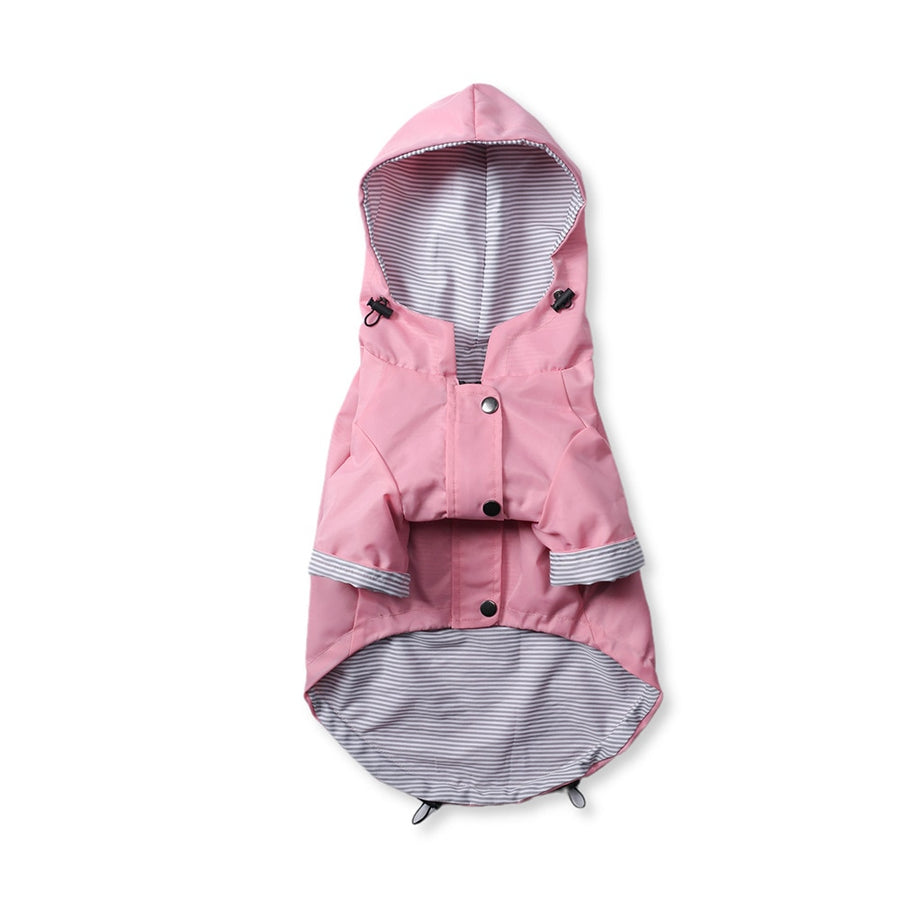 Waterproof Hoodies Pet Raincoat