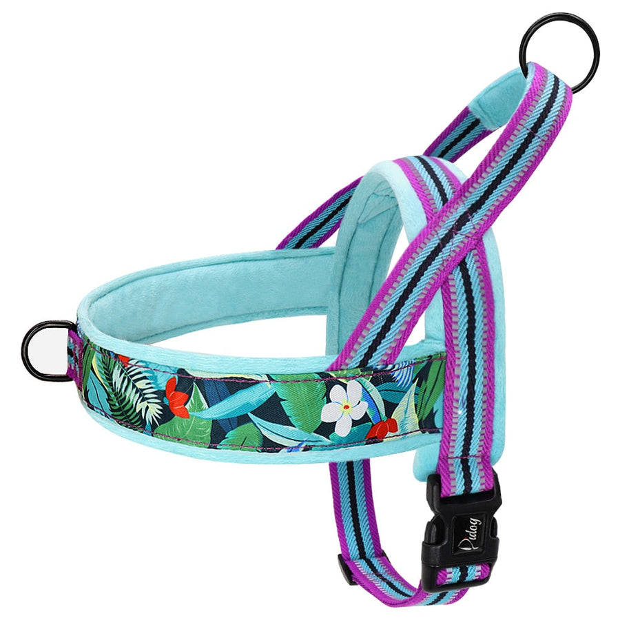 Reflective Dog Harnesses With Handle