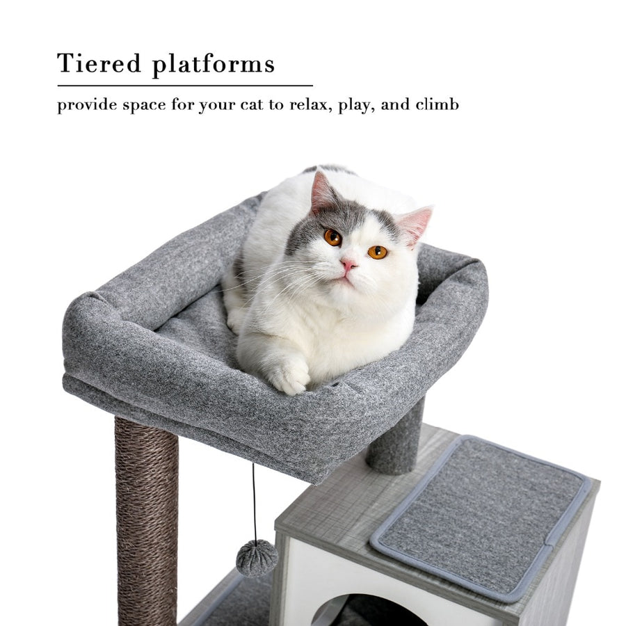 Luxurious Cat Tree Tower Condo