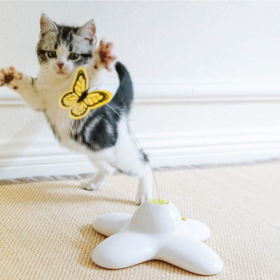 360 Degree Rotating Activated Cat Toy