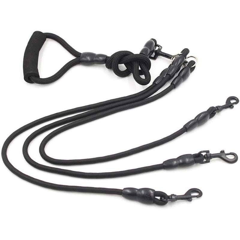 3 in 1 Heavy Duty Triple Dog Leash