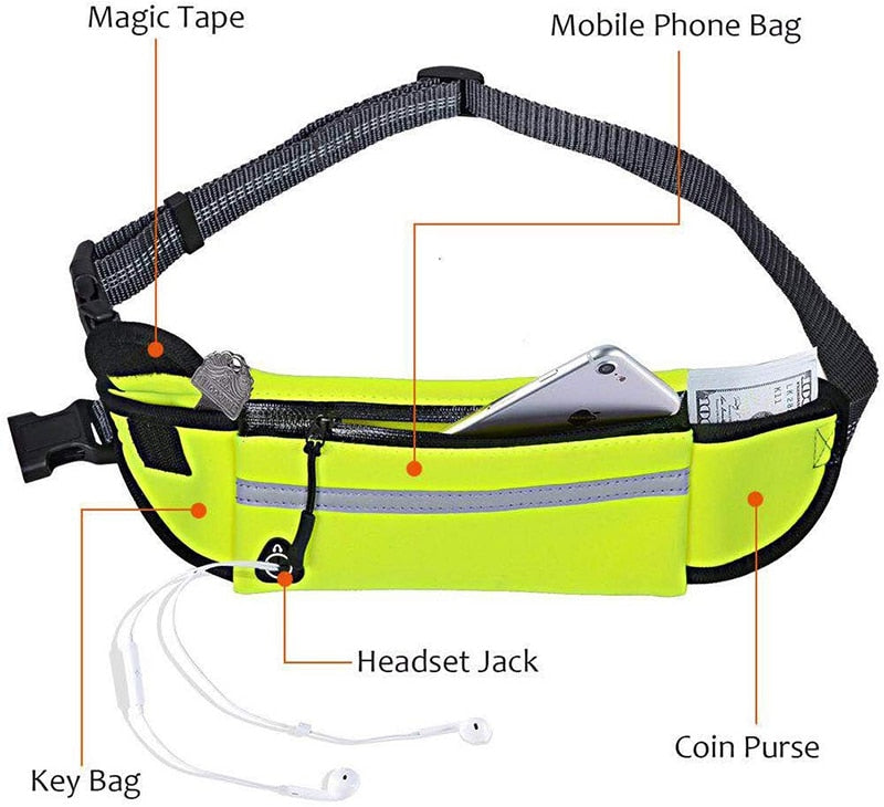 Handsfree Bungee Dog Leash With Pocket