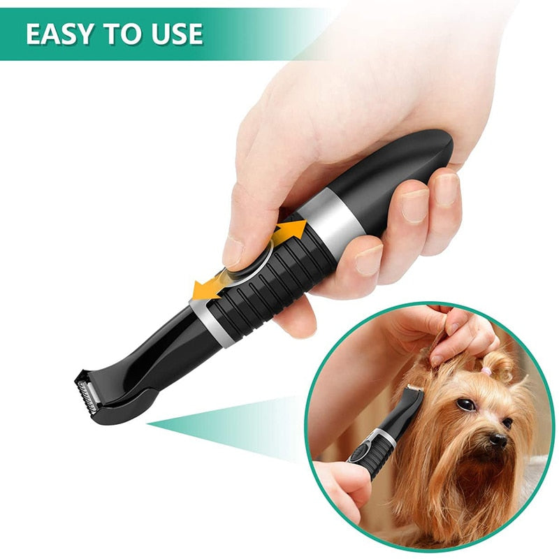 Powerful Low Noise Dog Hair Trimmer