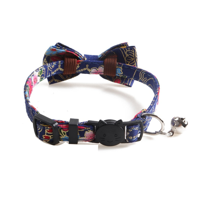 Retro Cute Bowknot Dog Collars