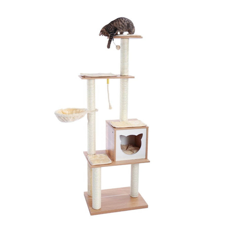 Premium Plush Cat Tree Tower