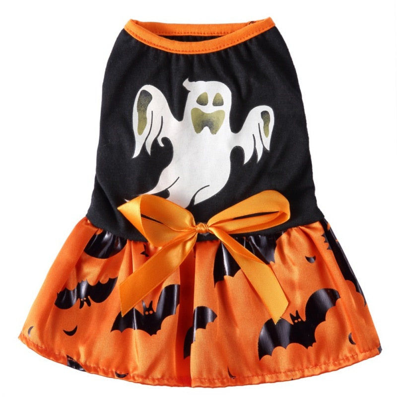 Halloween Pet Dog Skirt