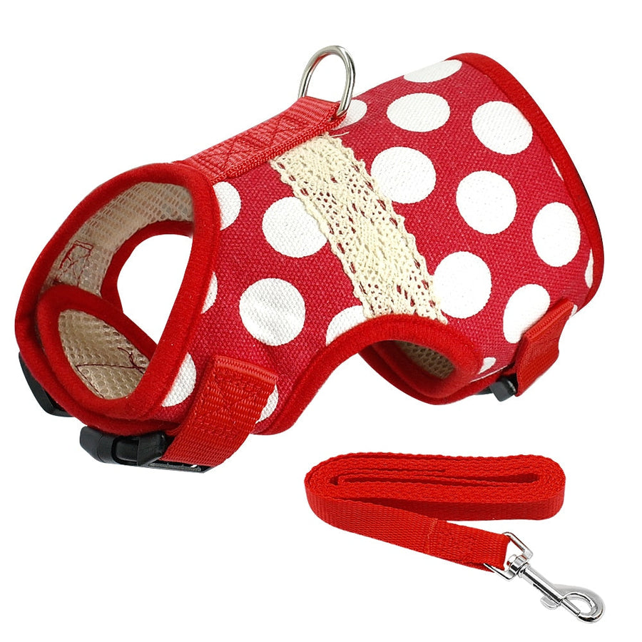 Classic Soft Printed Dog Harness