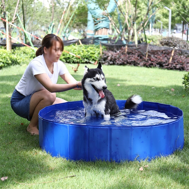 Foldable Pet Swimming Paddling Pool