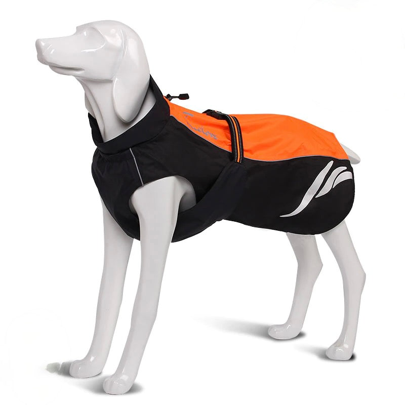 Waterproof Reflective Stripe Dog Coat