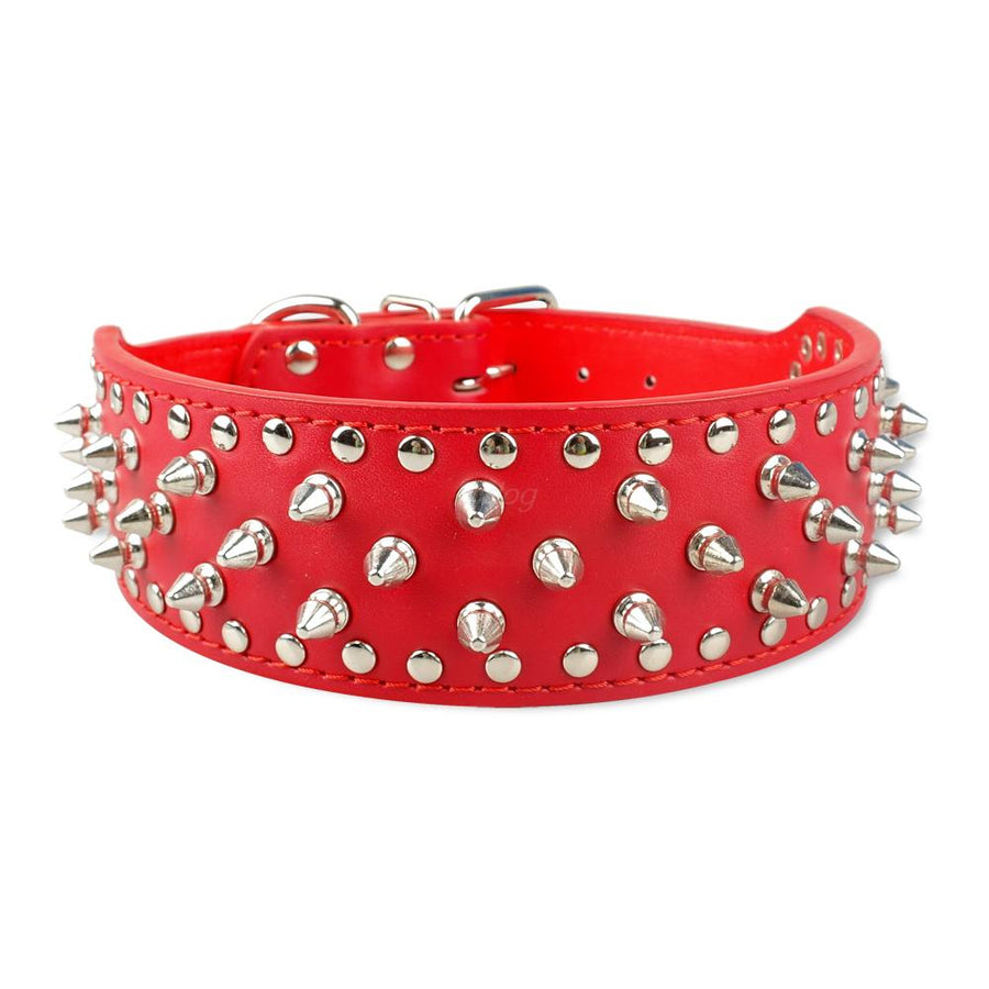 2 Inch Spiked Studded Dog Collar