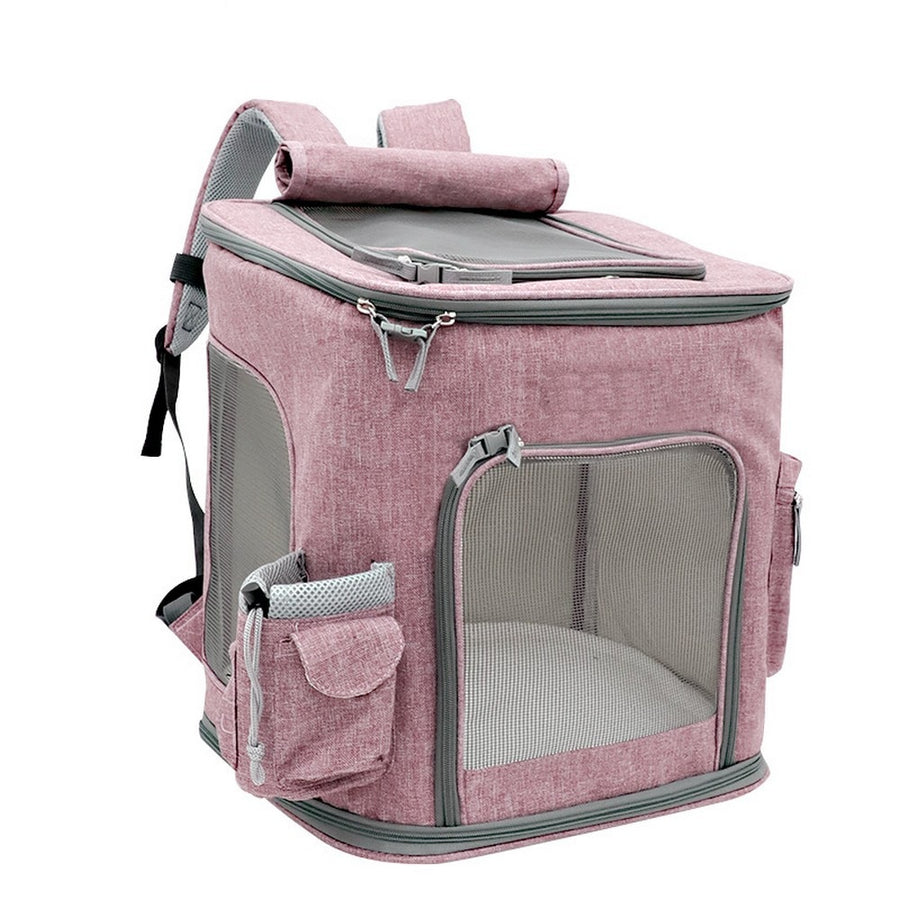 Soft Sided Breathable Mesh Dog Backpack