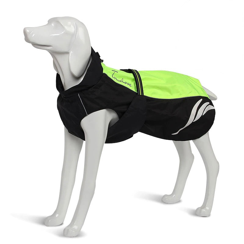 Waterproof Reflective Stripe Dog Coat