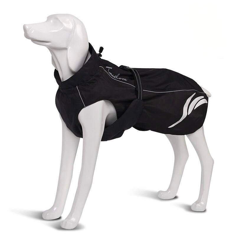 Waterproof Reflective Stripe Dog Coat