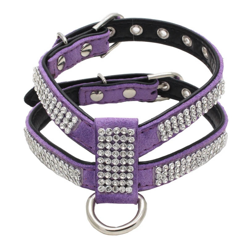 Bling Rhinestone Luxury Dog Harness