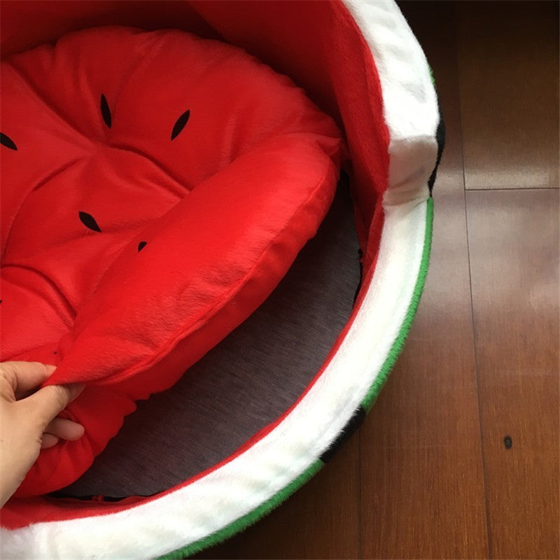 Cute Watermelon Dog Bed