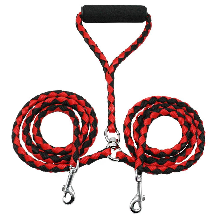 2 Way Nylon Dual Dog Leash