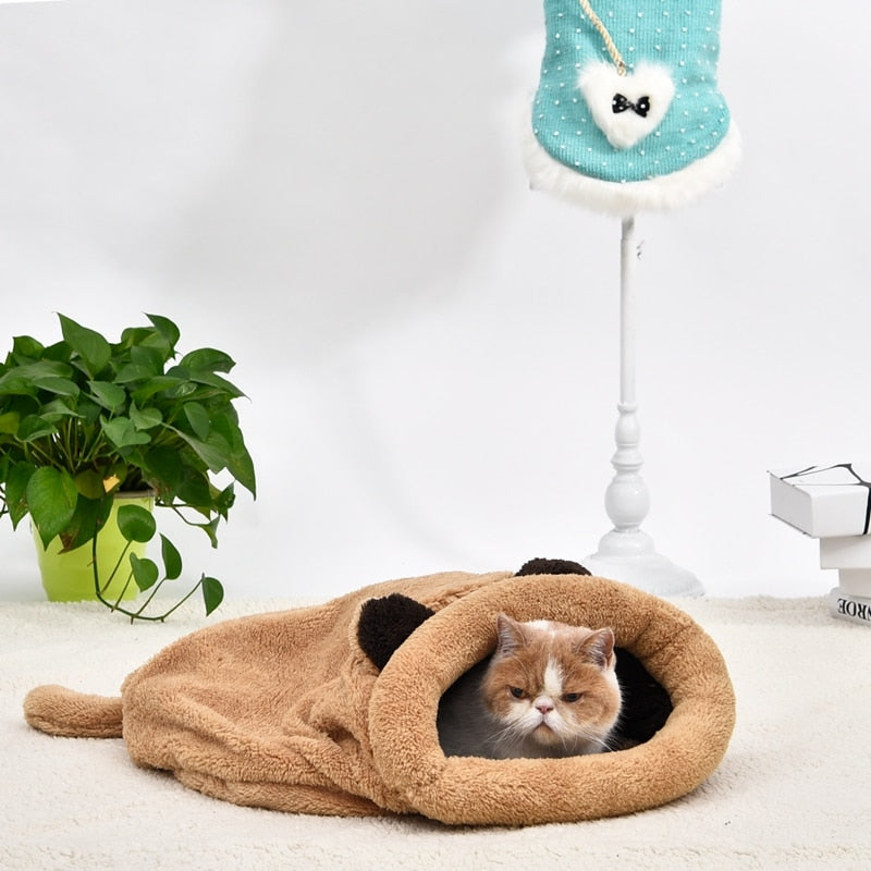 Cute Cat Soft Sleeping Bag