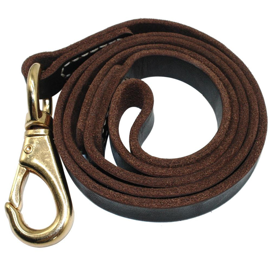 110cm Genuine Leather Dog Leash