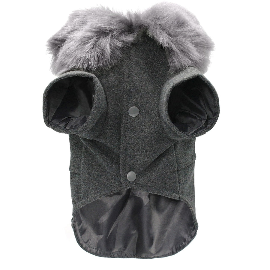 Winter Warm Dog Fur Jacket