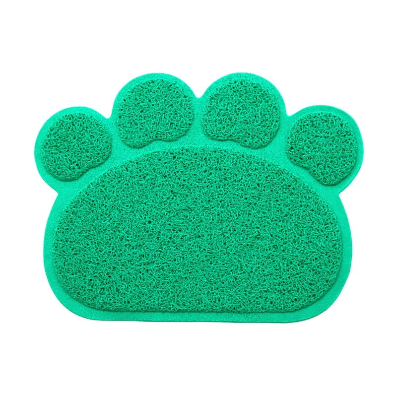 Paw Shaped Cat Litter Mat