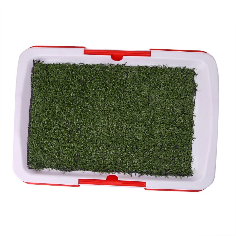 Dog Toilet Potty With Grass Pad