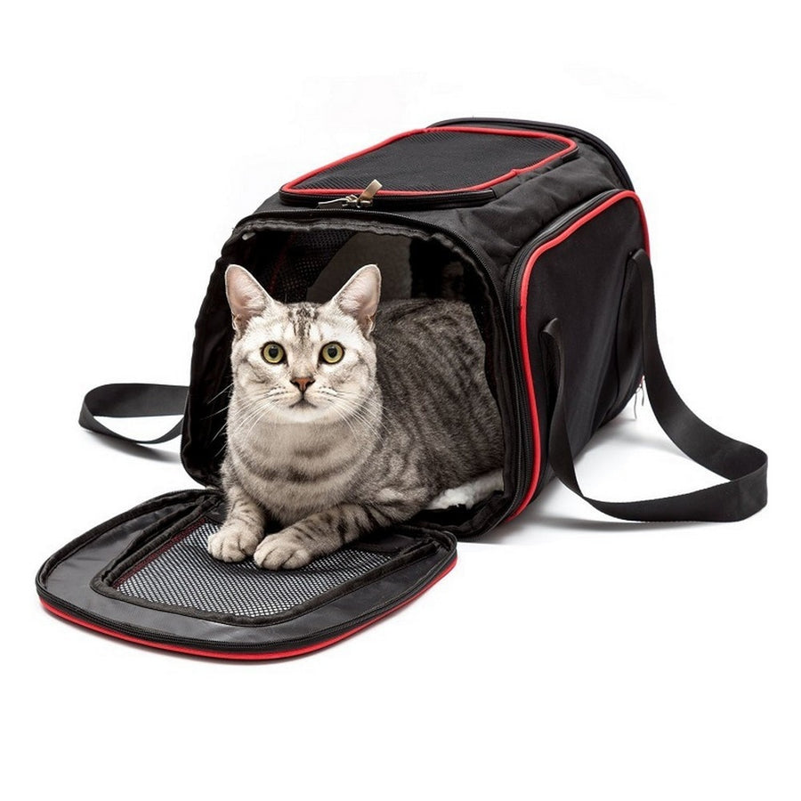 2 Sides Expandable Pet Carrier