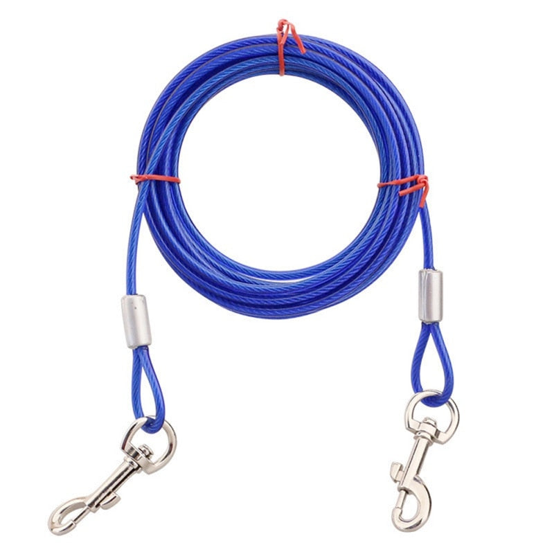 Strong Steel Wire Pet Leashes