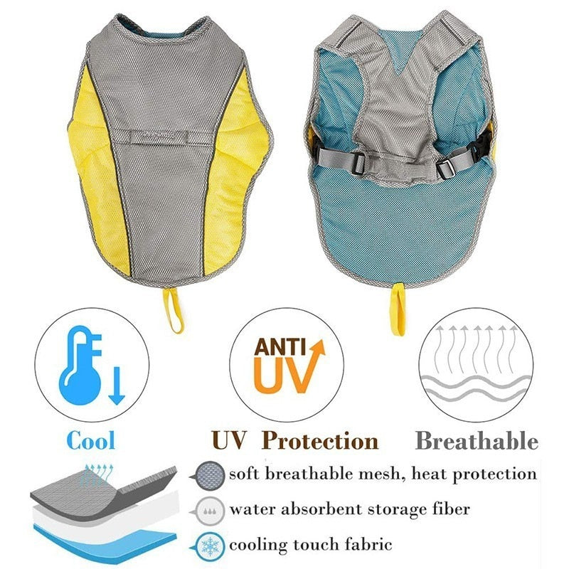 Adjustable Straps Cooling Dog Vests