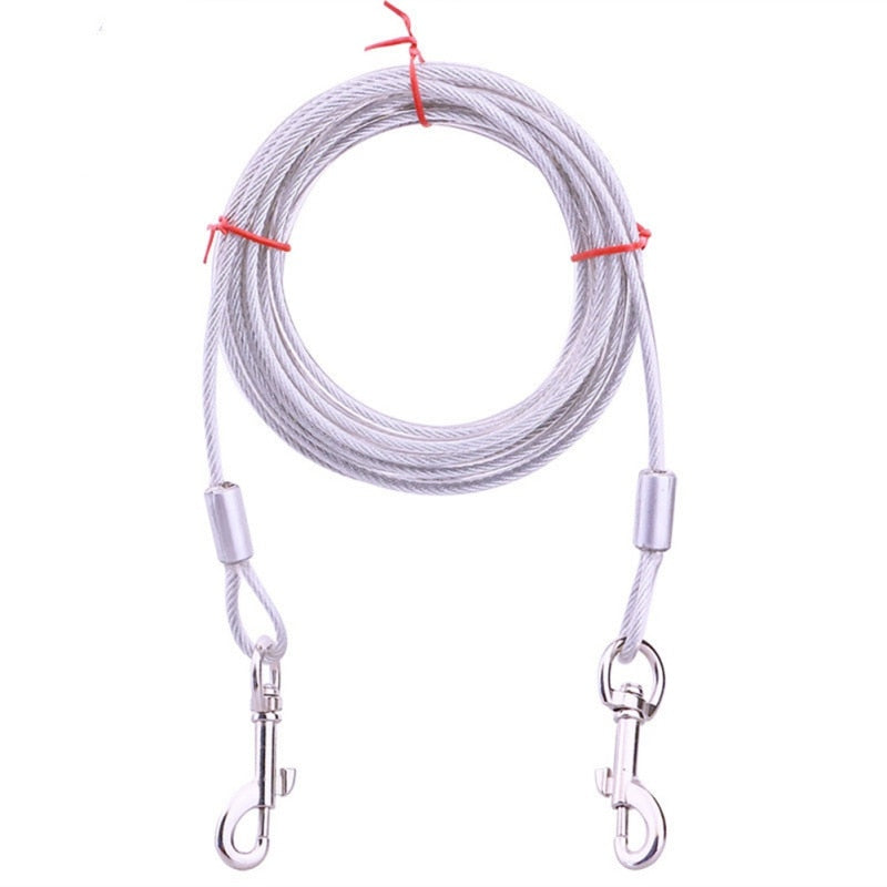 Anti Bite Tie Out Cable Pet Leash