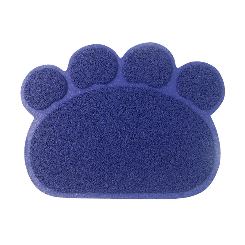 Paw Shaped Cat Litter Mat