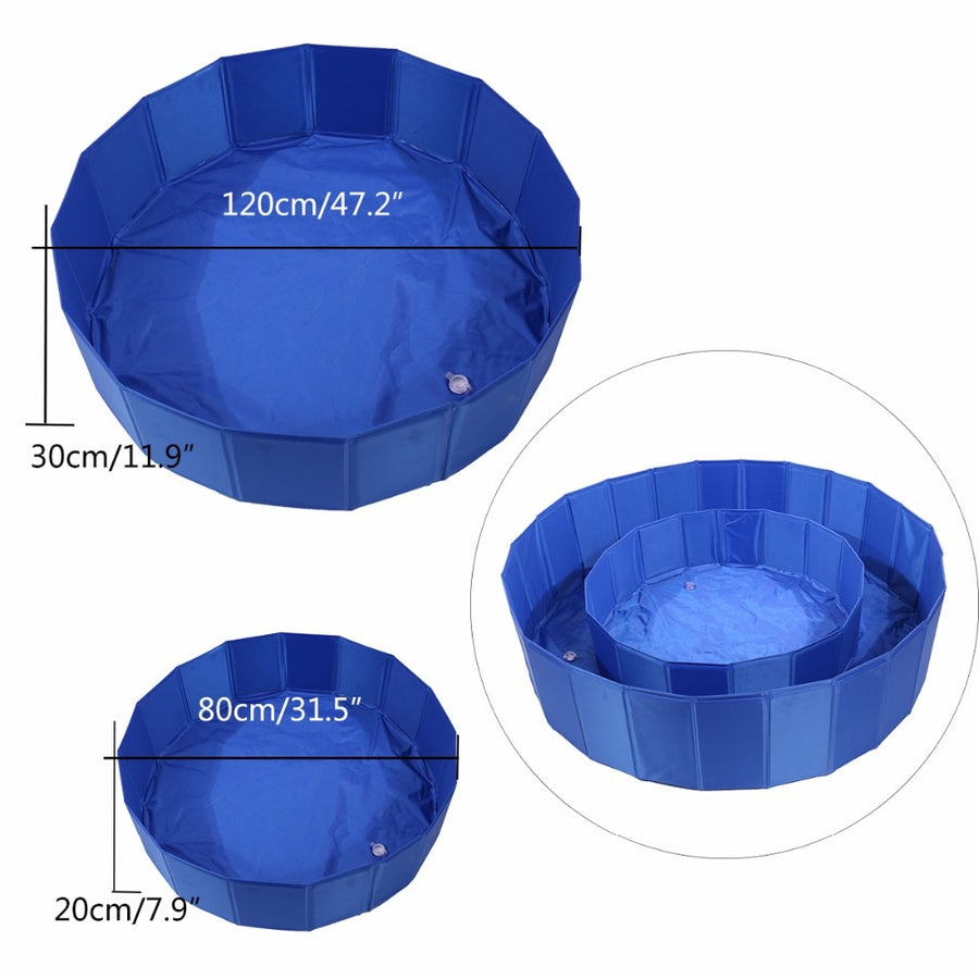 Foldable Pet Swimming Paddling Pool