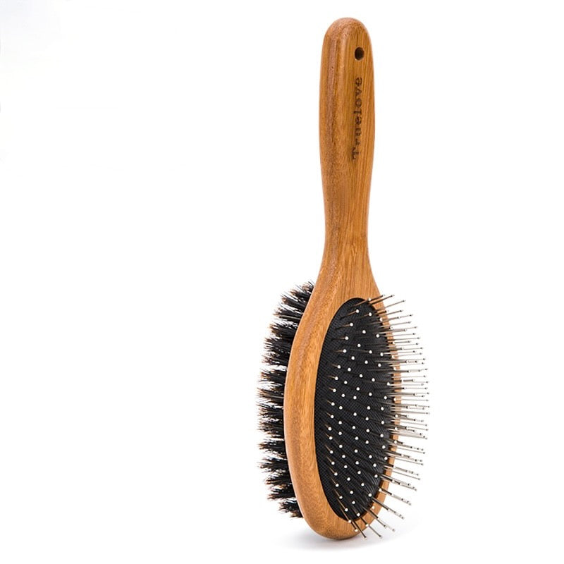 Double Sided Dog Brush And Comb