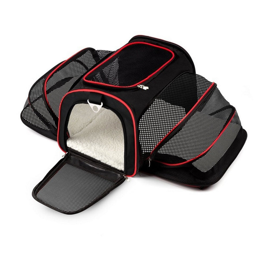 2 Sides Expandable Pet Carrier