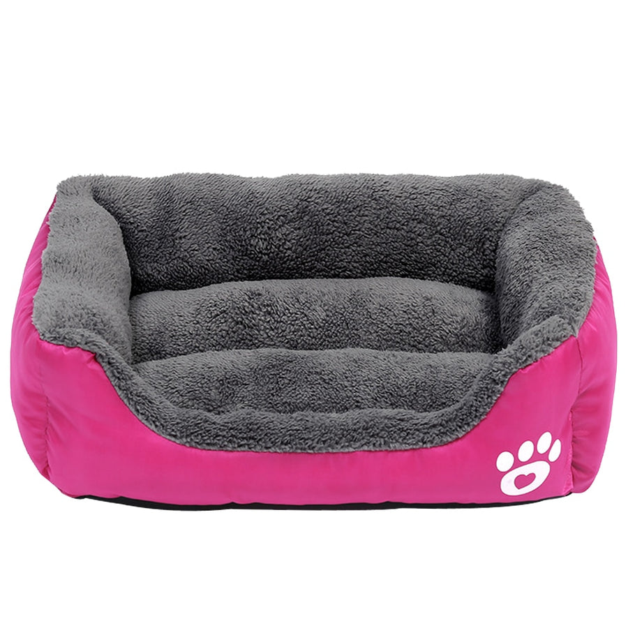 Warm Fleece Pet Sofa Bed