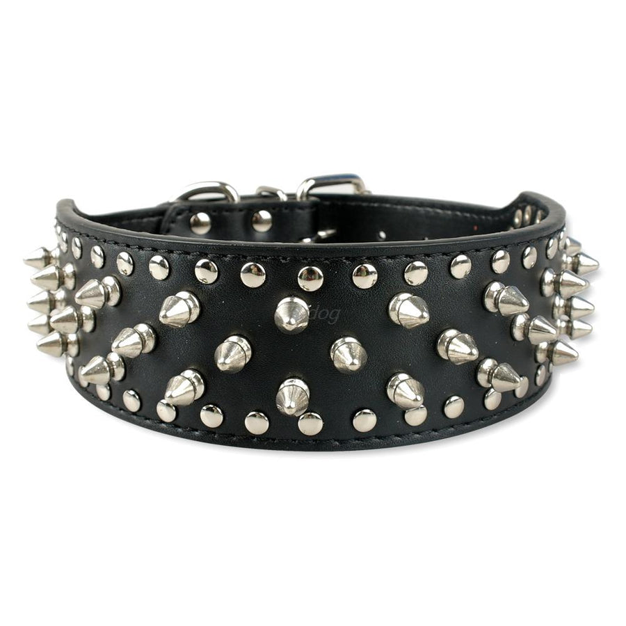 2 Inch Spiked Studded Dog Collar