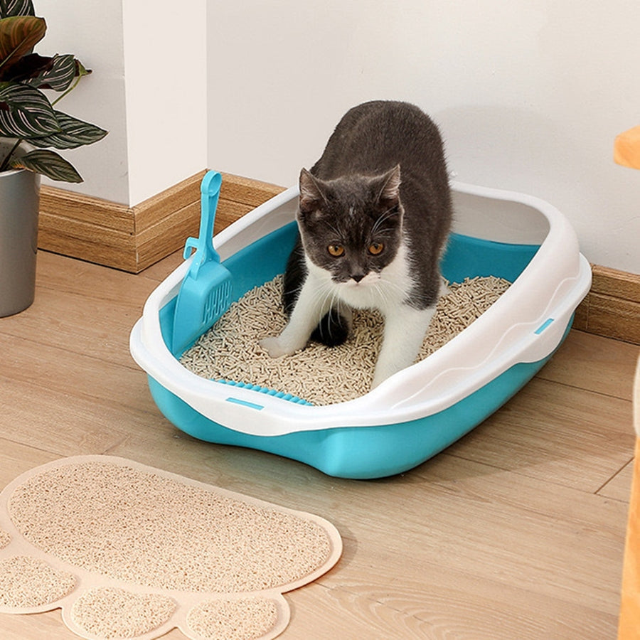 Large Space Cat Litter Box With Shovel