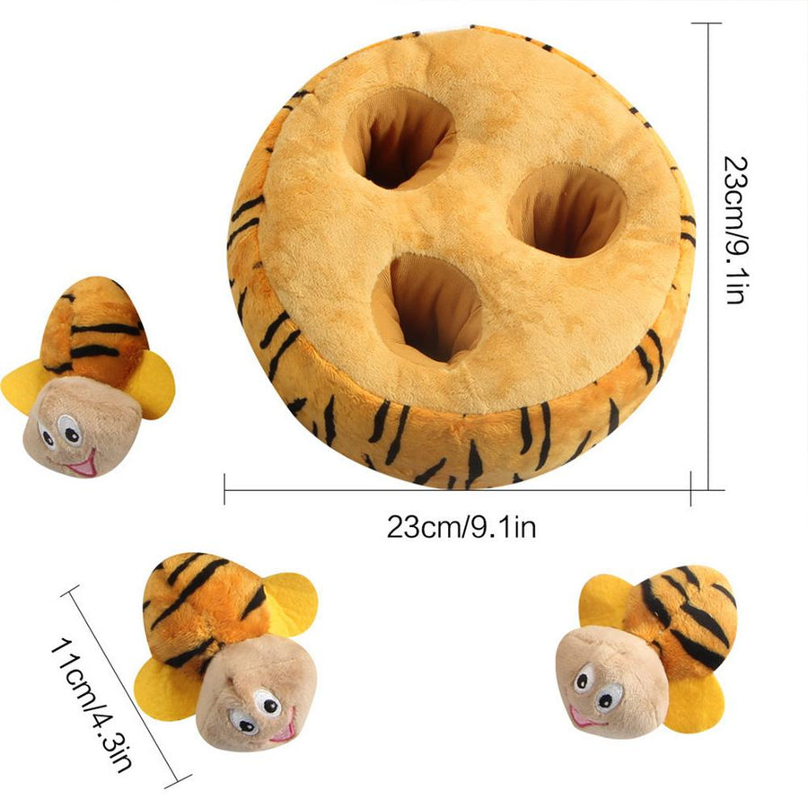 Squeaky Sound Bee Dog Toys