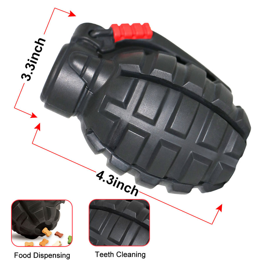 Ultra Durable Grenade Dog Chew Toy