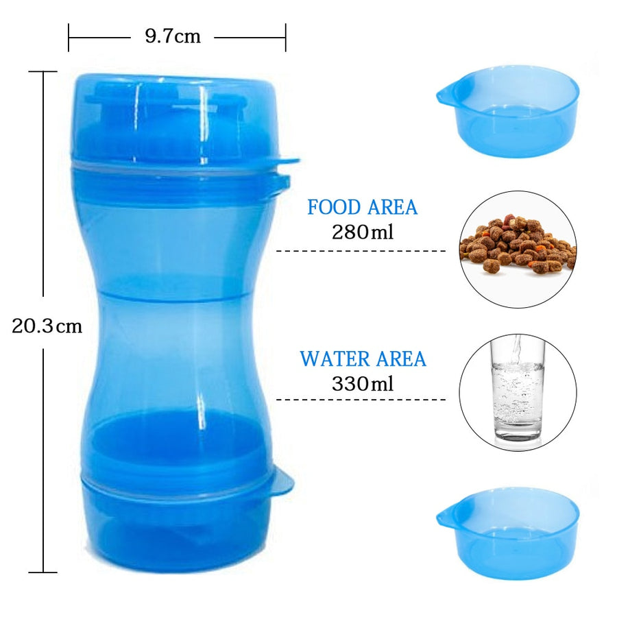 2 in 1 Pet Water Bowl