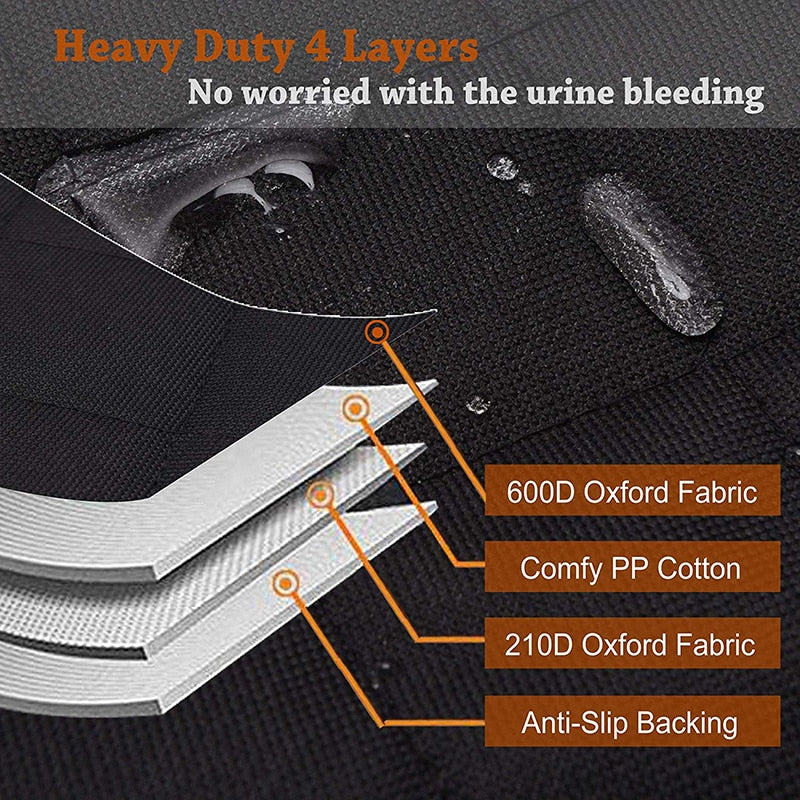 Bite Resistant Nylon Dog Car Seat Cover